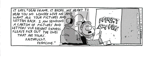 Frank and Ernest - Thursday November 10, 1994 Comic Strip
