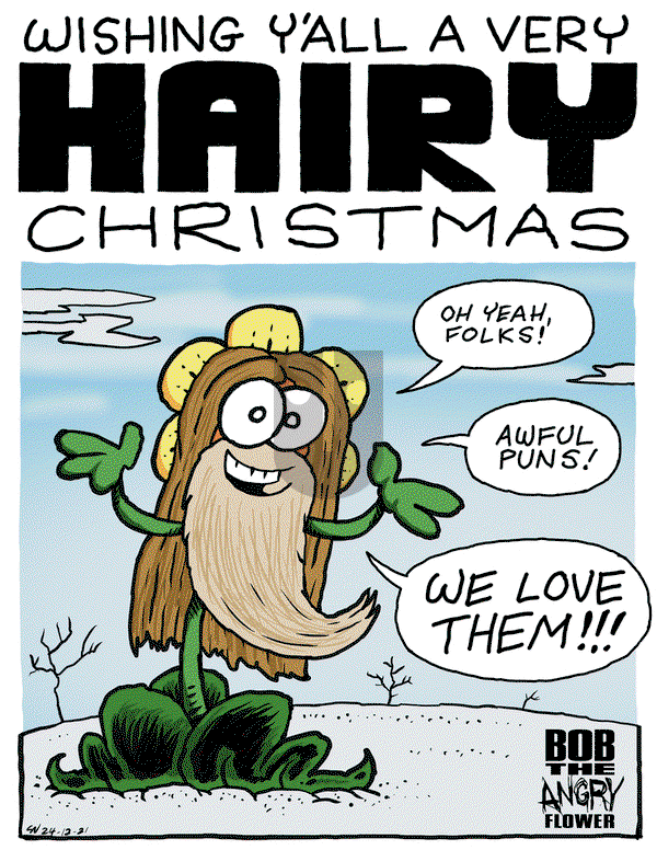 Bob the Angry Flower on Monday December 23, 2024 Comic Strip