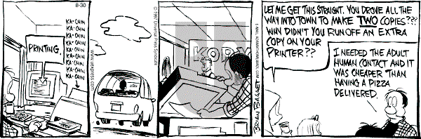 Adam@Home on Tuesday November 21, 2000 Comic Strip