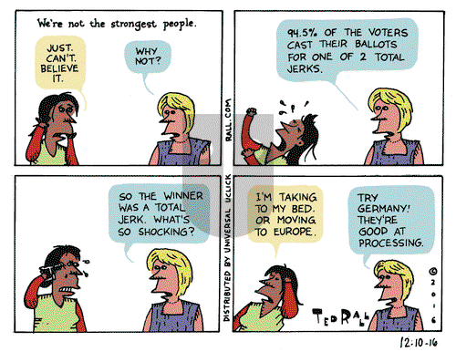 Ted Rall on Saturday December 10, 2016 Comic Strip