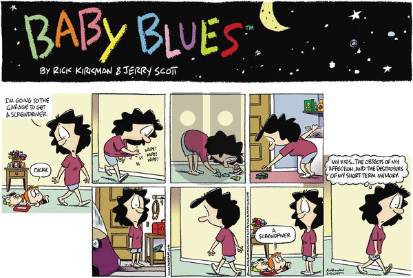 Baby Blues on Sunday June 25, 2000 Comic Strip