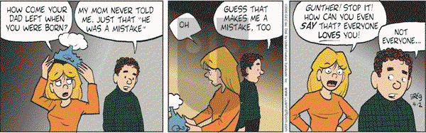 Luann - Thursday April 2, 2009 Comic Strip
