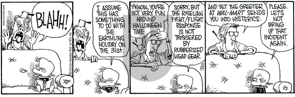 Monty on Monday November 8, 2004 Comic Strip