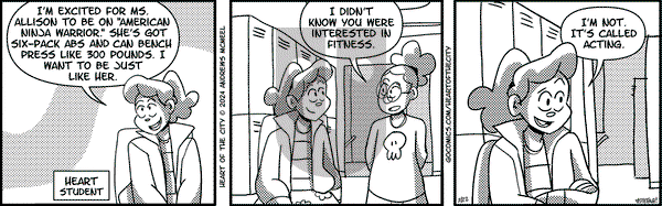 Heart of the City on Friday March 22, 2024 Comic Strip