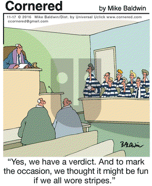 Cornered on Thursday November 17, 2016 Comic Strip