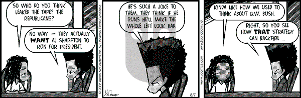 The Boondocks on Wednesday May 21, 2025 Comic Strip