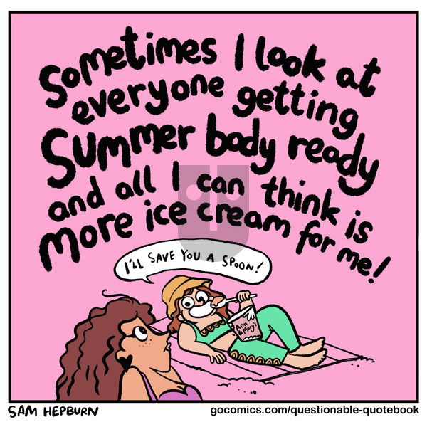 Questionable Quotebook on Sunday June 18, 2023 Comic Strip