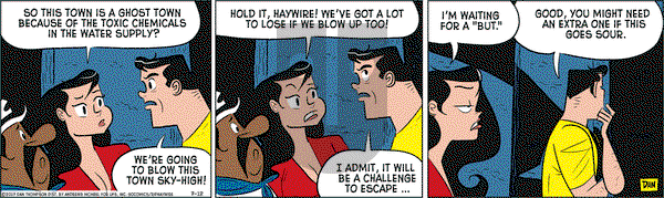 Rip Haywire on Wednesday July 12, 2017 Comic Strip