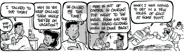 JumpStart on Tuesday November 6, 2001 Comic Strip