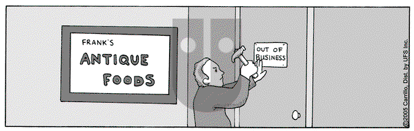 F Minus on Tuesday August 2, 2005 Comic Strip
