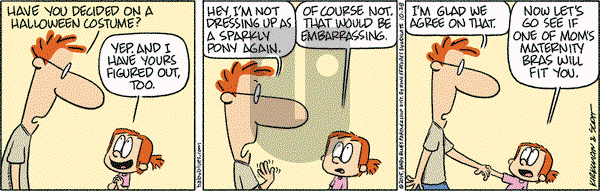 Baby Blues on Wednesday October 28, 2015 Comic Strip