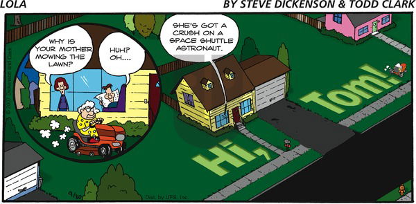 Lola on Sunday September 30, 2007 Comic Strip