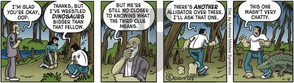 Alley Oop on Thursday April 18, 2019 Comic Strip