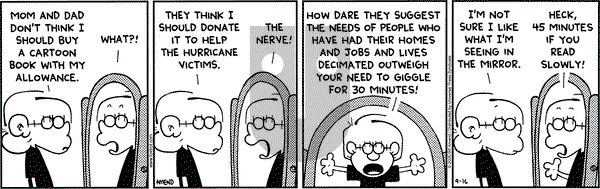 FoxTrot on Friday September 16, 2005 Comic Strip