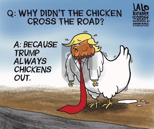 Lalo Alcaraz on Tuesday June 3, 2025 Comic Strip