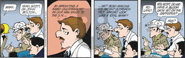 Doonesbury on Monday March 21, 2005 Comic Strip
