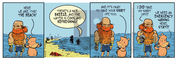 Ink Pen - Saturday July 5, 2008 Comic Strip