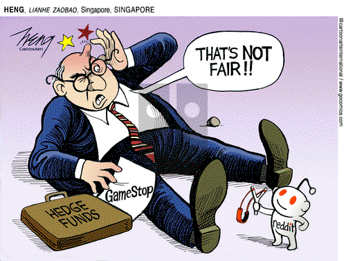 ViewsAmerica on Monday February 1, 2021 Comic Strip