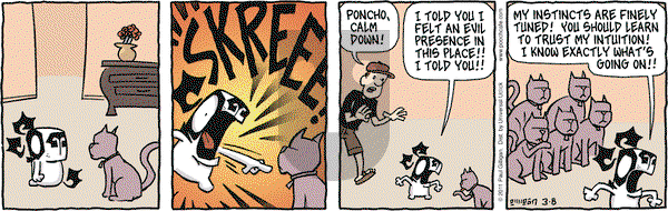 Pooch Cafe on Tuesday March 8, 2011 Comic Strip