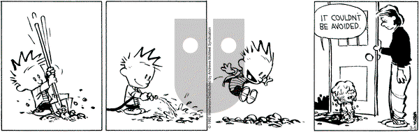 Calvin and Hobbes - Saturday March 5, 2022 Comic Strip