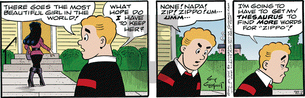 Nancy on Thursday February 19, 2015 Comic Strip