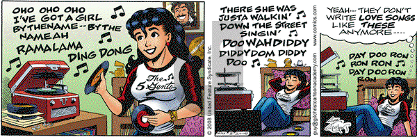 Nancy on Saturday May 3, 2008 Comic Strip
