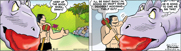 Alley Oop on Friday June 11, 2010 Comic Strip