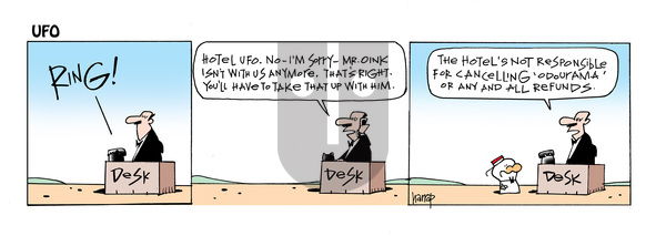 UFO on Thursday May 8, 2025 Comic Strip