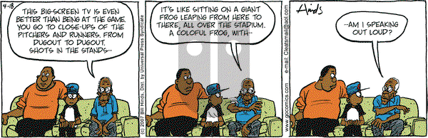Cleats on Thursday March 27, 2025 Comic Strip