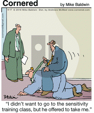 Cornered on Monday September 17, 2018 Comic Strip
