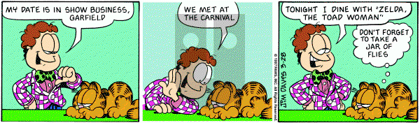 Garfield on Friday March 28, 1997 Comic Strip