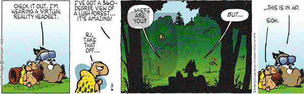 Over the Hedge on Saturday August 6, 2016 Comic Strip