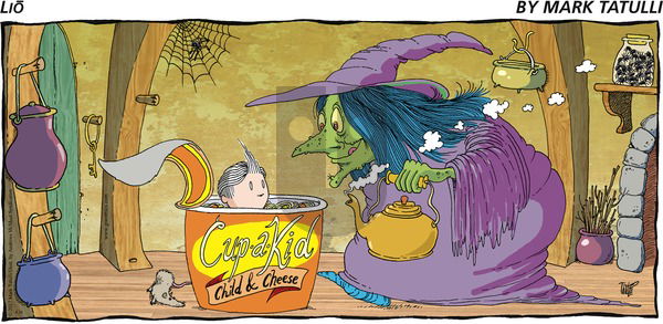 Lio on Sunday April 16, 2017 Comic Strip