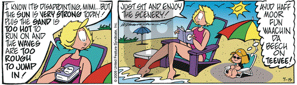 Rose is Rose on Wednesday July 15, 2009 Comic Strip