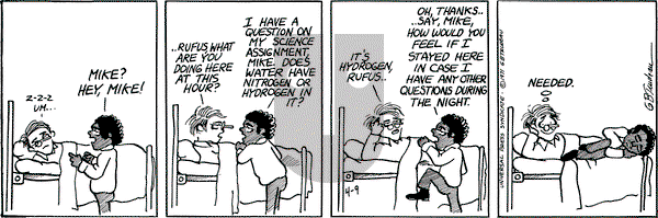 Doonesbury on Friday April 9, 1971 Comic Strip