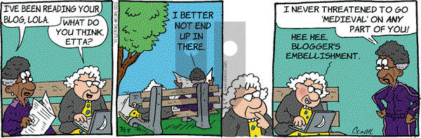 Lola on Saturday March 28, 2009 Comic Strip