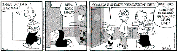 Drabble on Saturday July 16, 2005 Comic Strip