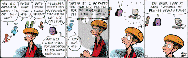 Lucky Cow on Friday July 15, 2005 Comic Strip