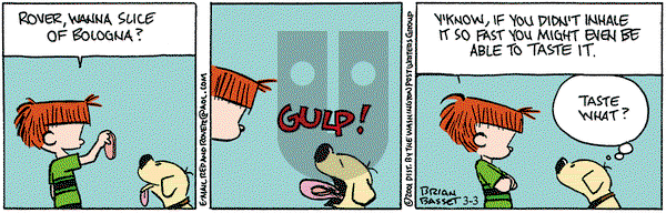 Red and Rover - Saturday March 3, 2001 Comic Strip