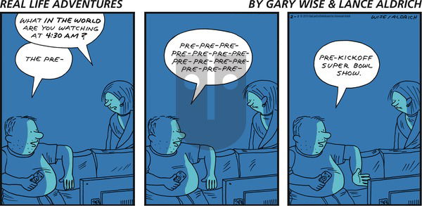 Real Life Adventures on Sunday February 1, 2015 Comic Strip