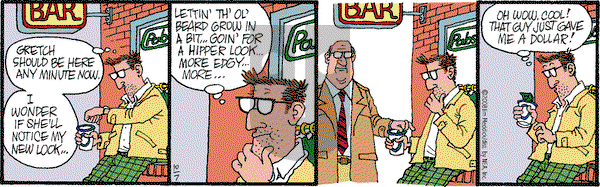 Monty on Tuesday October 7, 2008 Comic Strip