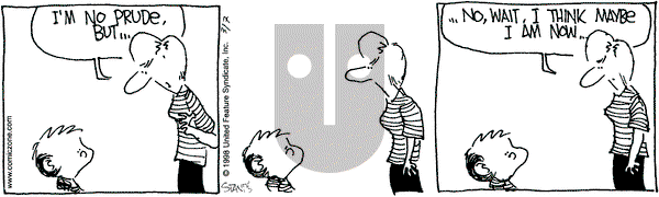 The Buckets on Saturday March 7, 1998 Comic Strip