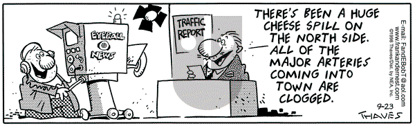 Frank and Ernest - Wednesday September 23, 1998 Comic Strip