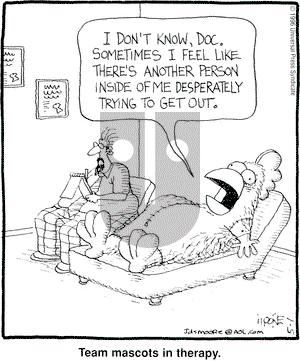 In the Bleachers on Wednesday May 1, 1996 Comic Strip