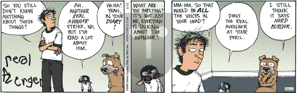 Get Fuzzy on Friday June 19, 2009 Comic Strip