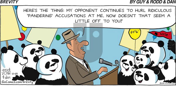 Brevity on Sunday October 28, 2012 Comic Strip