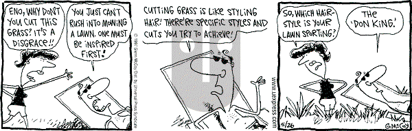 The Duplex on Monday May 26, 1997 Comic Strip