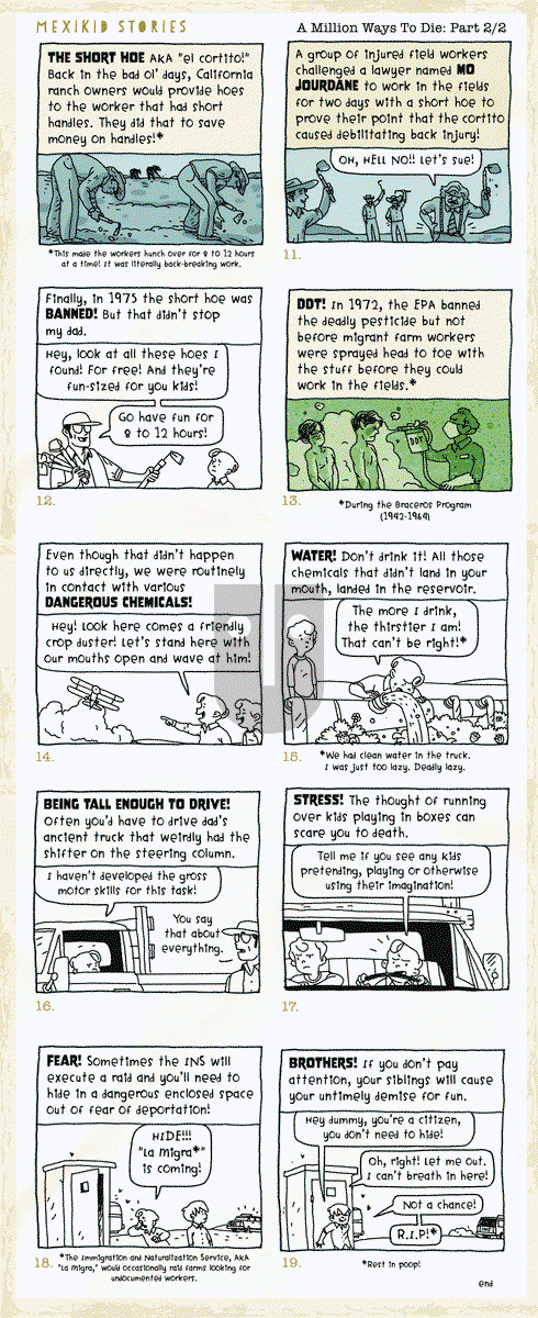 Mexikid Stories on Wednesday September 28, 2022 Comic Strip
