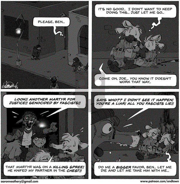 Endtown on Monday January 13, 2025 Comic Strip