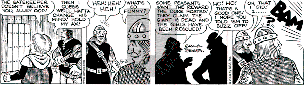 Alley Oop on Thursday May 11, 2000 Comic Strip